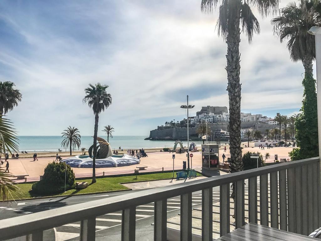 Апартаменти Apartamento Centrico Y Con Vistas Al Mar Пеніскола Екстер'єр фото
